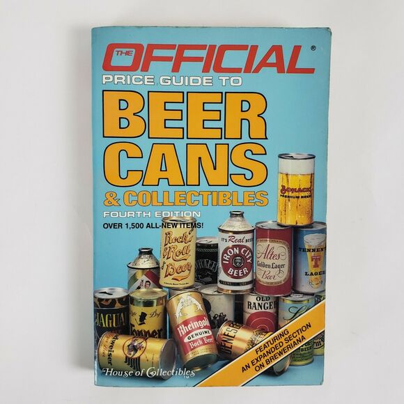 Official Price Guide to Beer Cans and Collectibles 1986 4th Edition House Collec - Picture 12 of 12